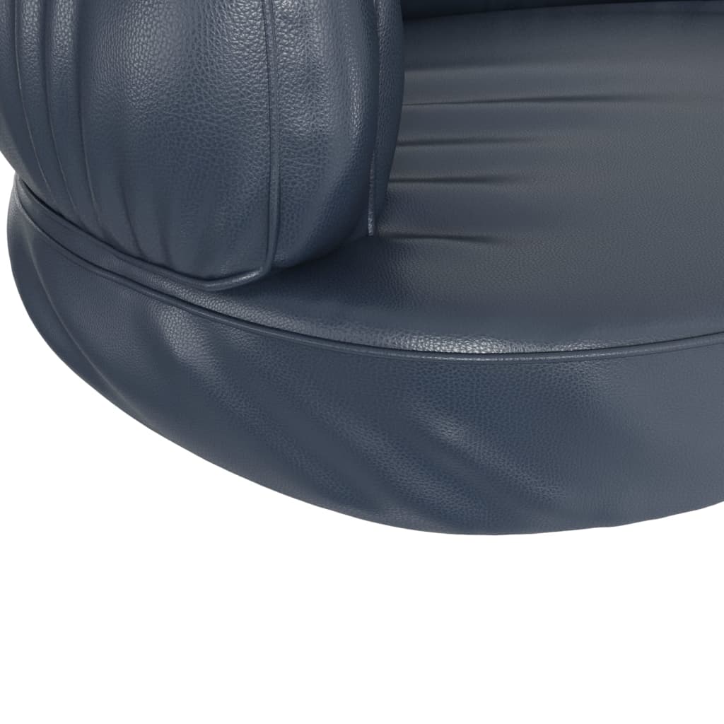 Hondenmand ergonomisch schuim 60x42 cm kunstleer donkerblauw is nu te koop bij PeponiXL, paradijselijk wonen!