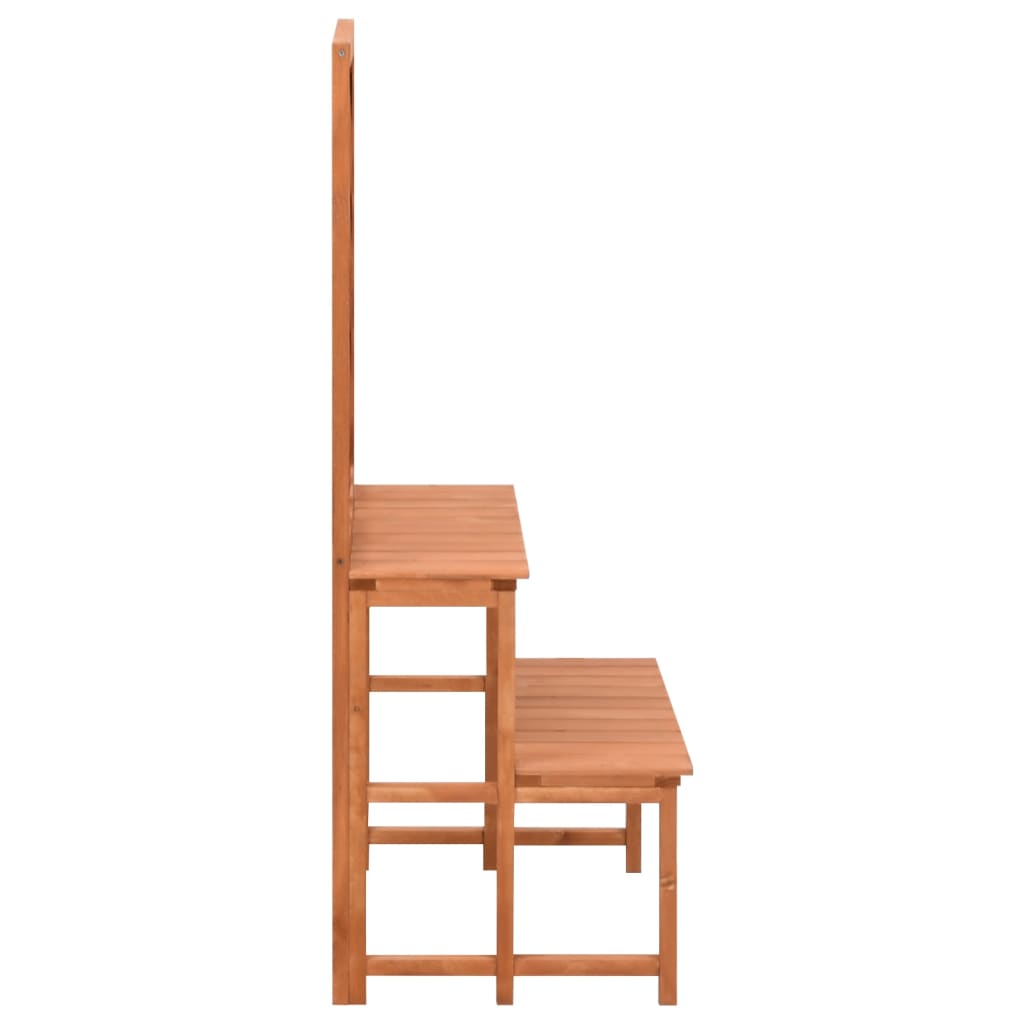 Plantenrek met latwerk 70x42x115 cm massief vurenhout is nu te koop bij PeponiXL, paradijselijk wonen!