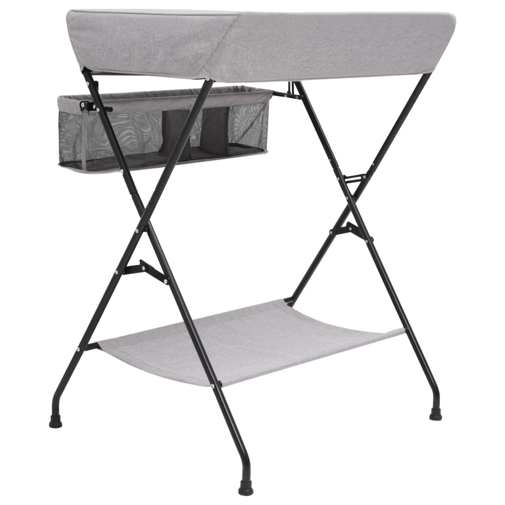 Verschoontafel ijzer lichtgrijs is nu te koop bij PeponiXL, paradijselijk wonen!