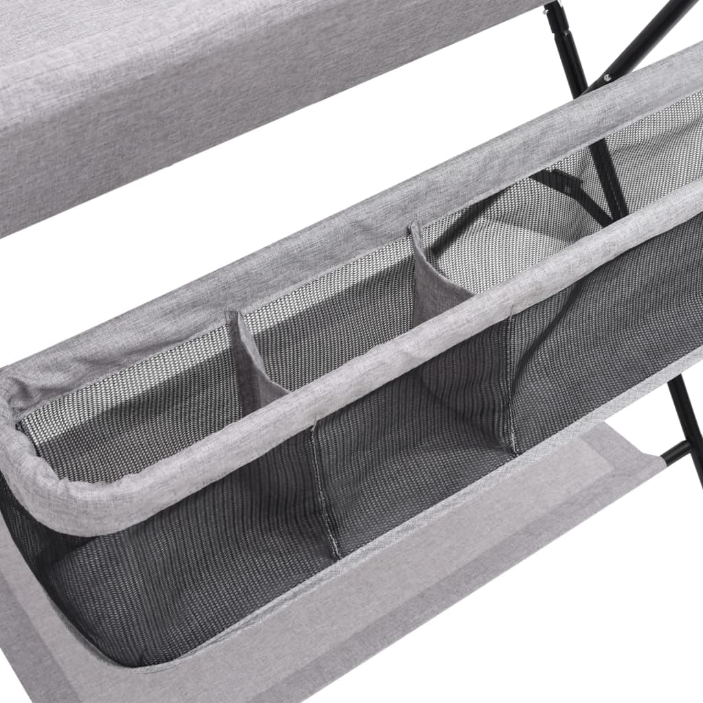 Verschoontafel ijzer lichtgrijs is nu te koop bij PeponiXL, paradijselijk wonen!