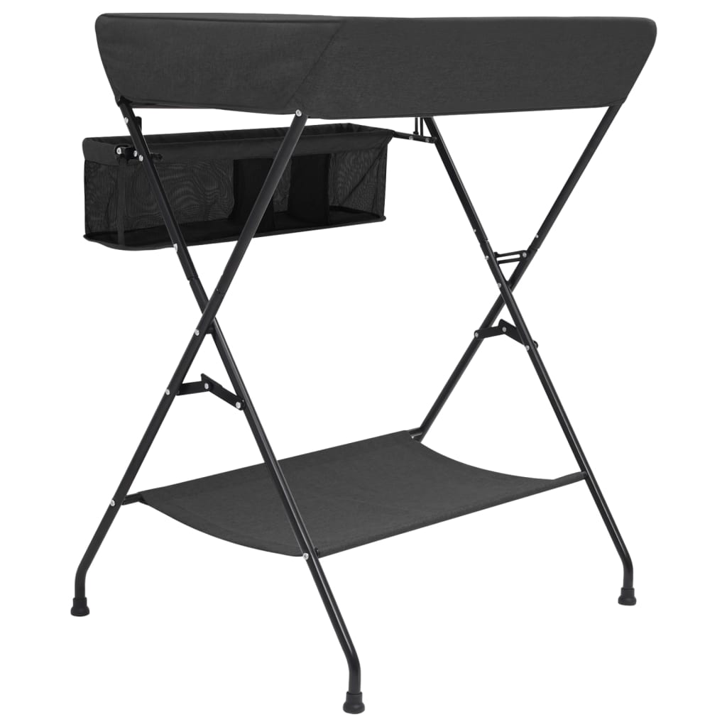Verschoontafel ijzer antracietkleurig is nu te koop bij PeponiXL, paradijselijk wonen!