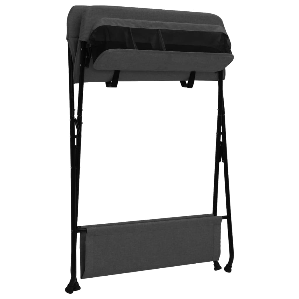 Verschoontafel ijzer antracietkleurig is nu te koop bij PeponiXL, paradijselijk wonen!