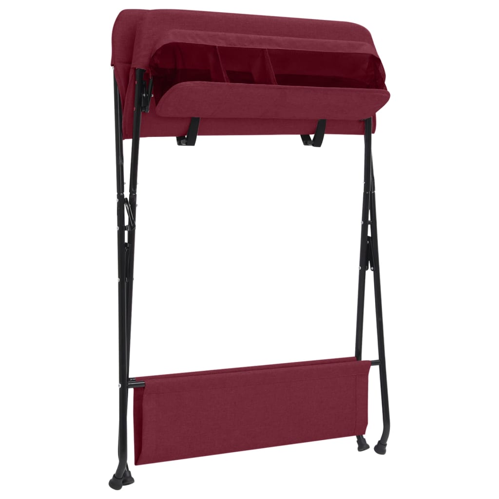 Verschoontafel ijzer rood is nu te koop bij PeponiXL, paradijselijk wonen!