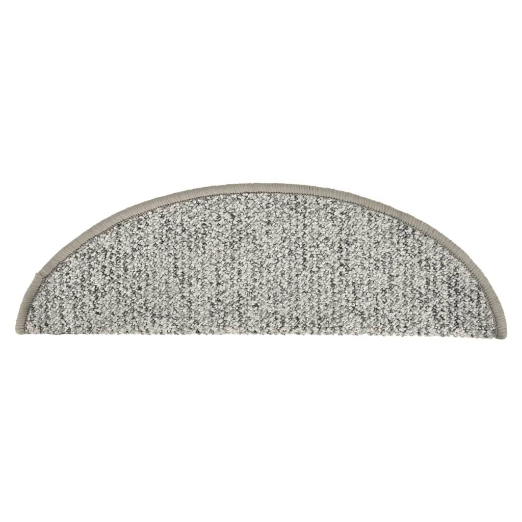 Trapmatten 15 st 56x17x3 cm lichtgrijs is nu te koop bij PeponiXL, paradijselijk wonen!