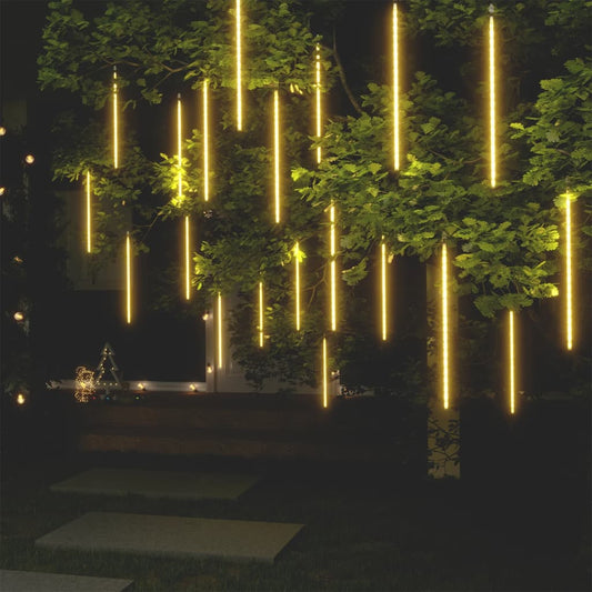 Meteoorlichten 20 st 720 LED's binnen/buiten 50 cm warmwit is nu te koop bij PeponiXL, paradijselijk wonen!