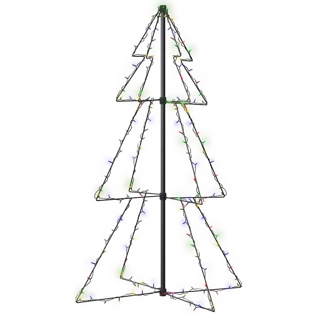 Kegelkerstboom 160 LED's binnen en buiten 78x120 cm is nu te koop bij PeponiXL, paradijselijk wonen!