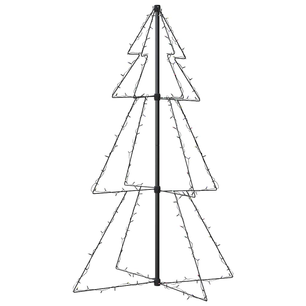 Kegelkerstboom 160 LED's binnen en buiten 78x120 cm is nu te koop bij PeponiXL, paradijselijk wonen!