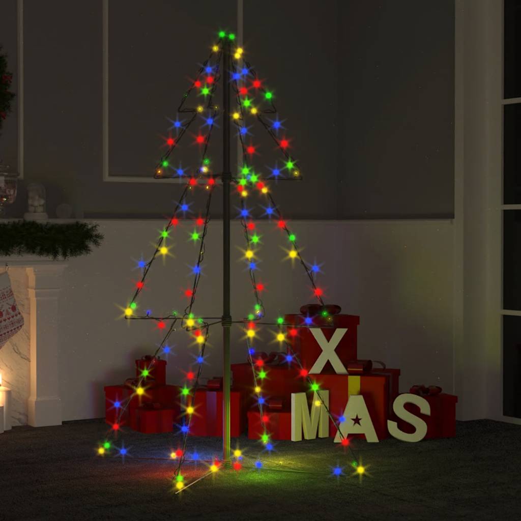 Kegelkerstboom 160 LED's binnen en buiten 78x120 cm is nu te koop bij PeponiXL, paradijselijk wonen!