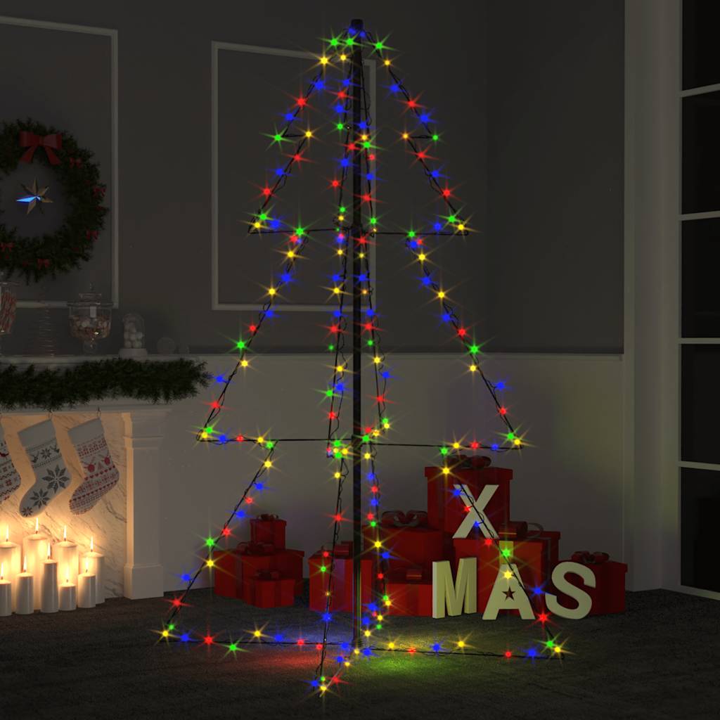 Kegelkerstboom 200 LED's binnen en buiten 98x150 cm is nu te koop bij PeponiXL, paradijselijk wonen!