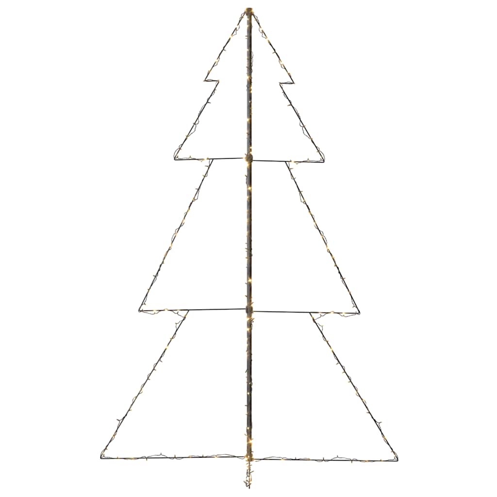 Kegelkerstboom 240 LED's binnen en buiten 118x150 cm is nu te koop bij PeponiXL, paradijselijk wonen!
