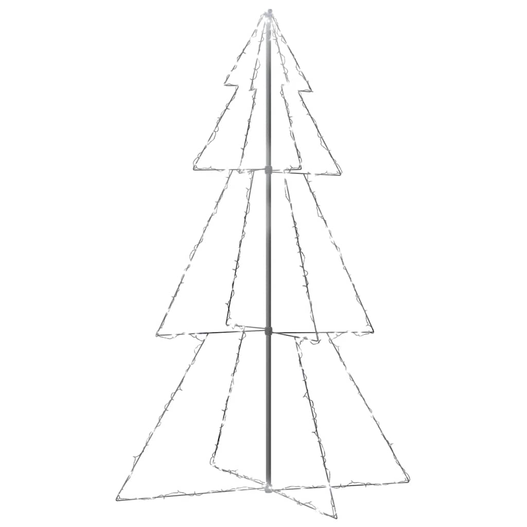 Kegelkerstboom 240 LED's binnen en buiten 118x150 cm is nu te koop bij PeponiXL, paradijselijk wonen!