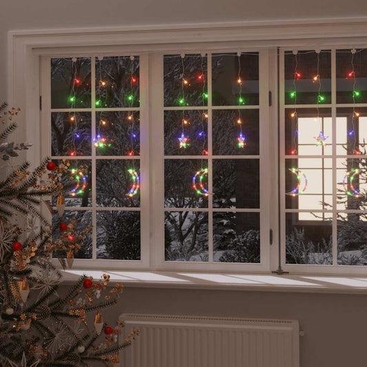 Lichtslinger ster en maan 138 LED's meerkleurig is nu te koop bij PeponiXL, paradijselijk wonen!