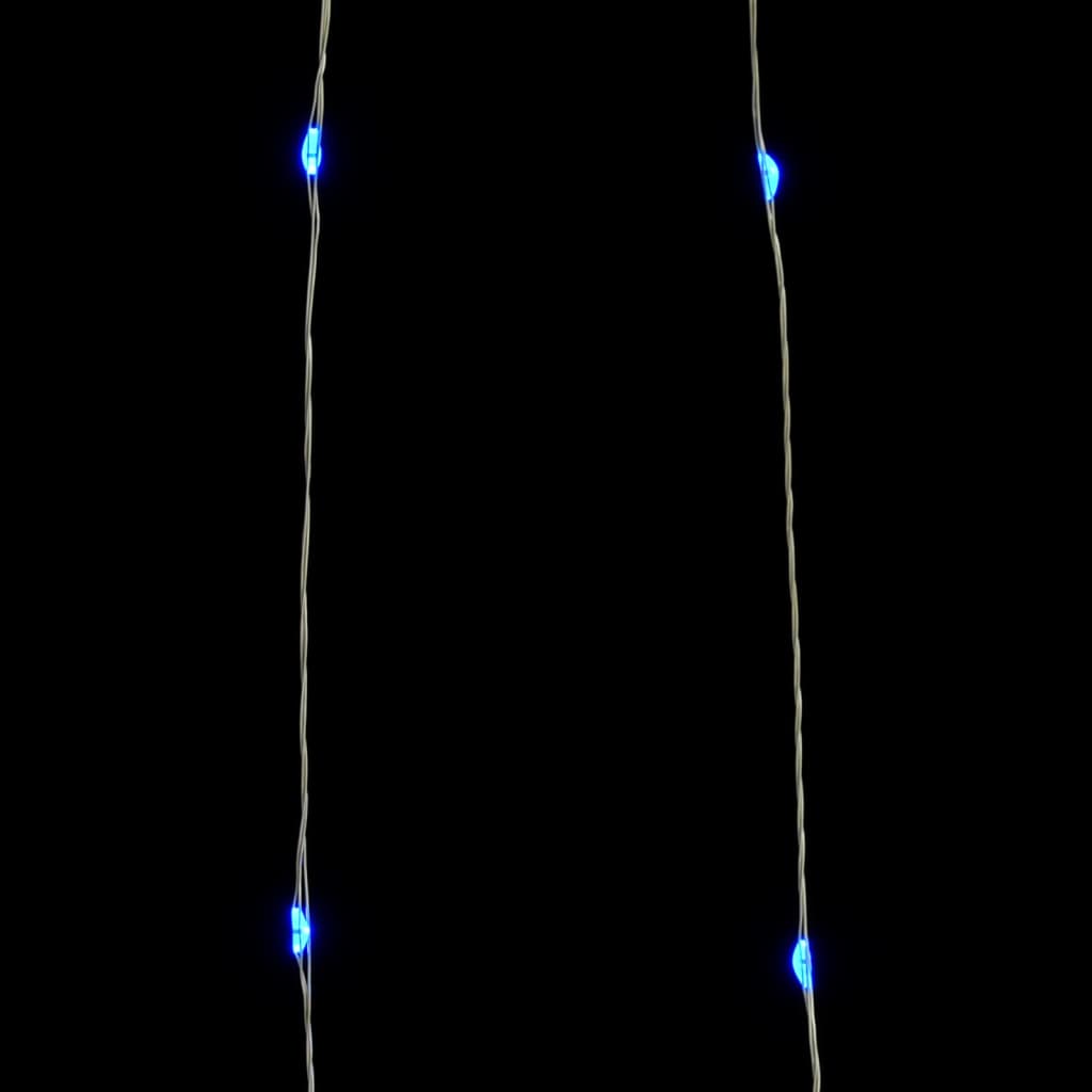 Lichtsnoer met 400 microLED's blauw 8 functies 40 m is nu te koop bij PeponiXL, paradijselijk wonen!