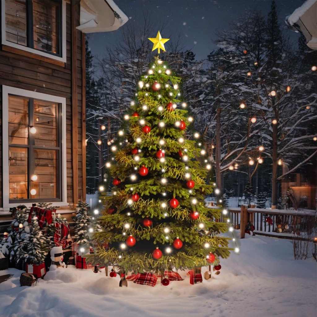 Kerstboomverlichting met 180 LED's koudwit net 180 cm is nu te koop bij PeponiXL, paradijselijk wonen!