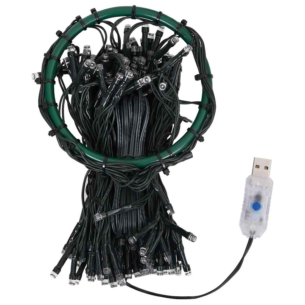 Kerstboomverlichting met 180 LED's koudwit net 180 cm is nu te koop bij PeponiXL, paradijselijk wonen!