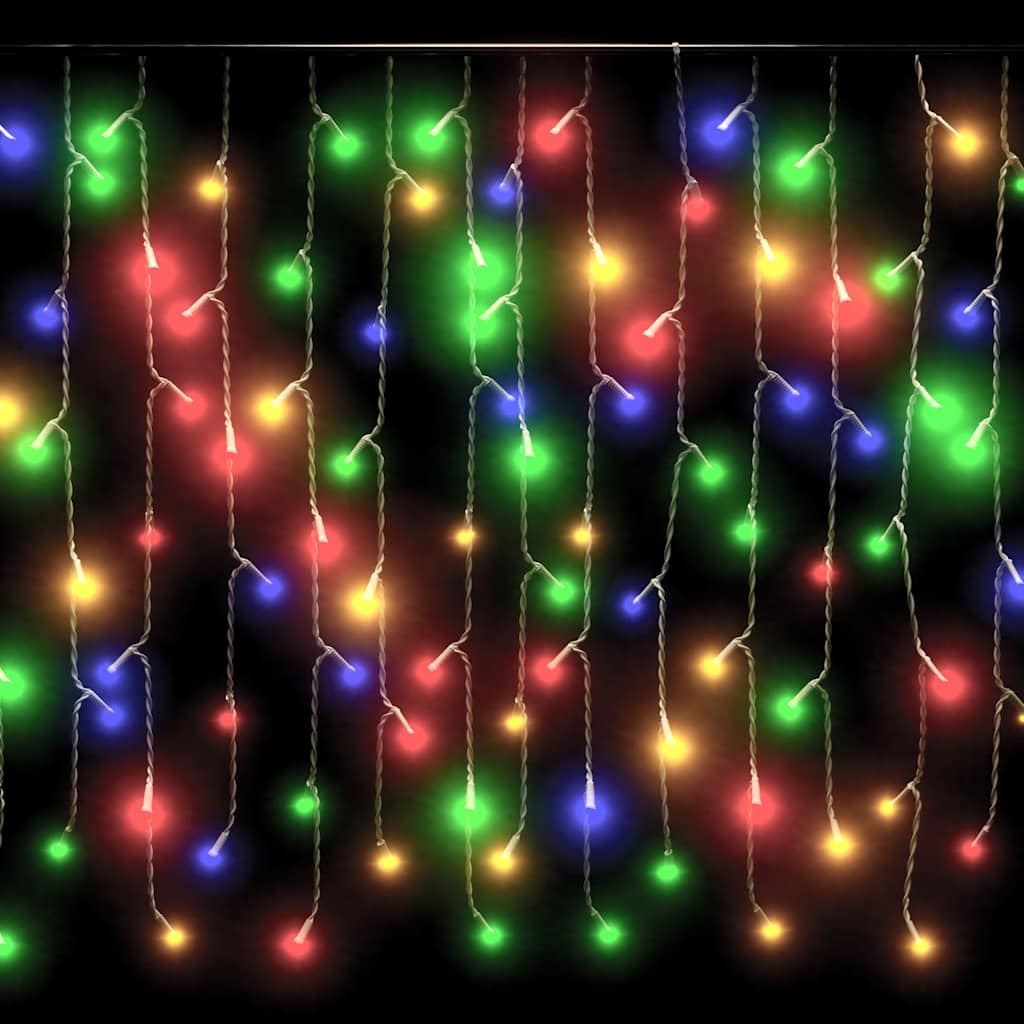 Lichtgordijn met 400 LED's en 8 functies 10 m meerkleurig is nu te koop bij PeponiXL, paradijselijk wonen!
