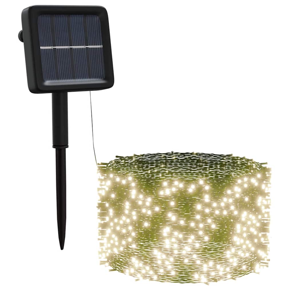 5 st Lichtslinger met 200 LED's solar binnen/buiten warmwit is nu te koop bij PeponiXL, paradijselijk wonen!
