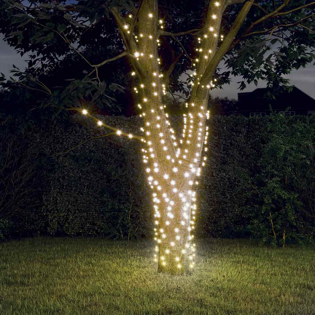 5 st Lichtslinger met 200 LED's solar binnen/buiten warmwit is nu te koop bij PeponiXL, paradijselijk wonen!
