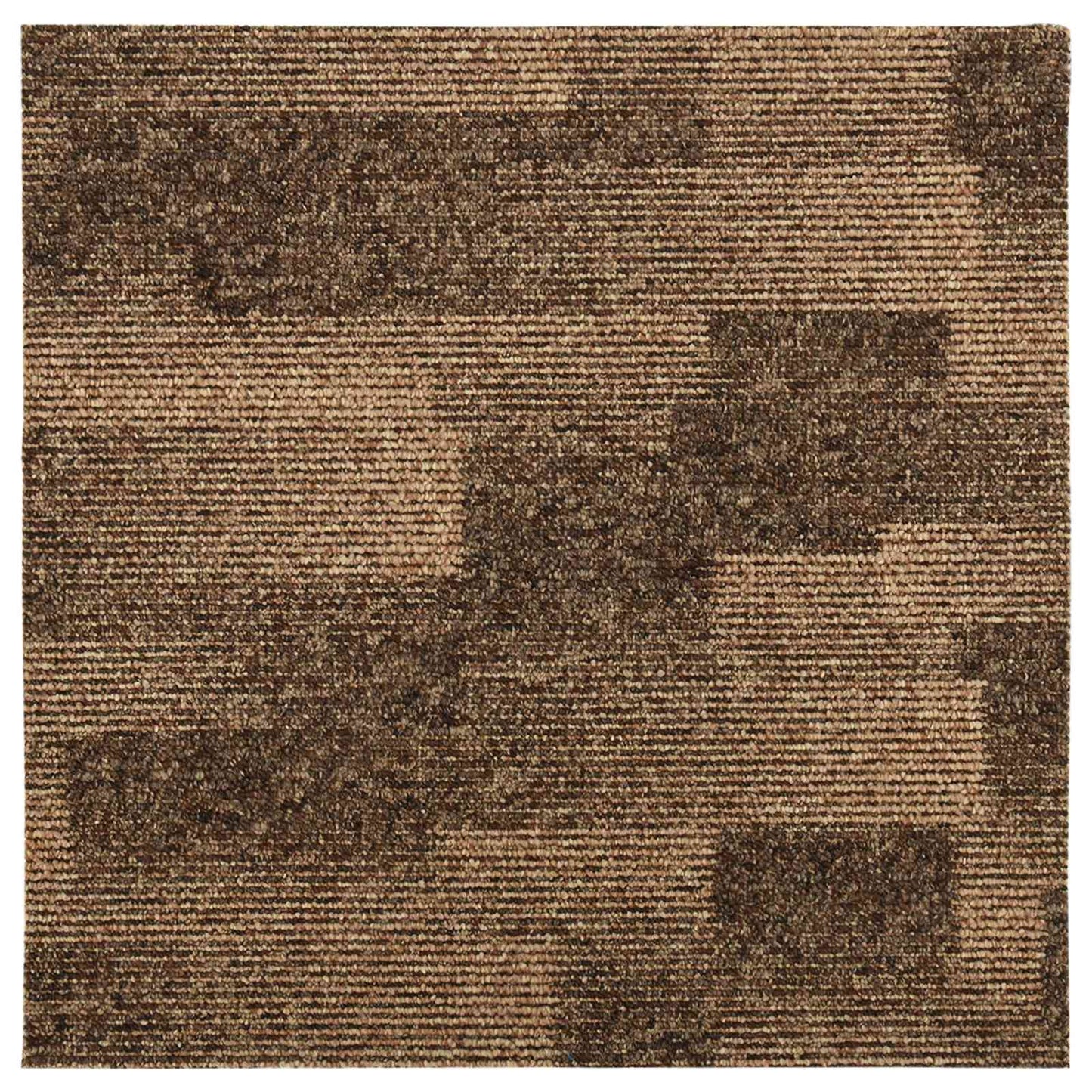 Vloertapijt 20 pcs Bruin 50 x 50 cm PP is nu te koop bij PeponiXL, paradijselijk wonen!