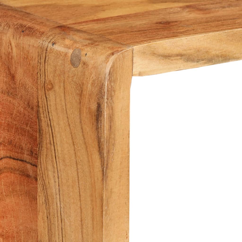 3-delige Wandschappenset kubus massief acaciahout is nu te koop bij PeponiXL, paradijselijk wonen!