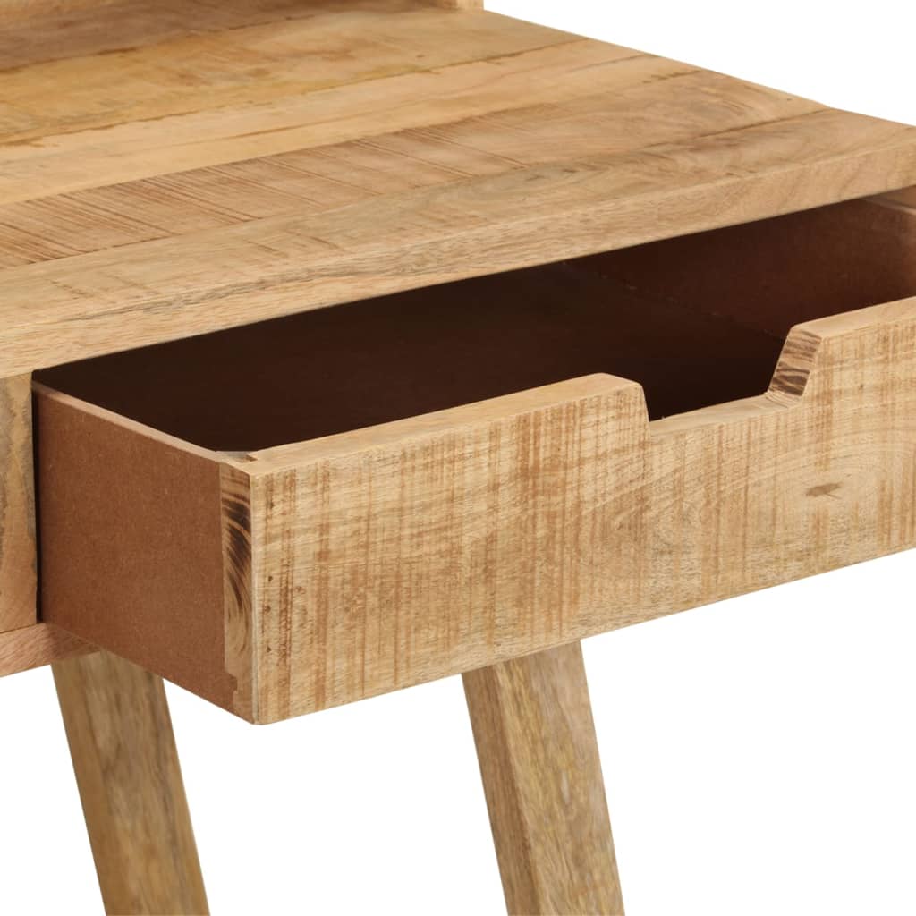 Bureau 100x45x90 cm massief ruw mangohout is nu te koop bij PeponiXL, paradijselijk wonen!