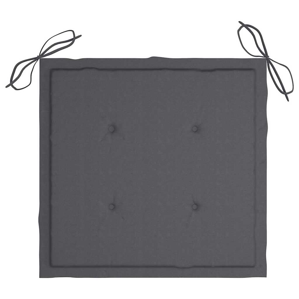 Tuinstoelen 4 st inklapbaar met kussens massief teakhout is nu te koop bij PeponiXL, paradijselijk wonen!