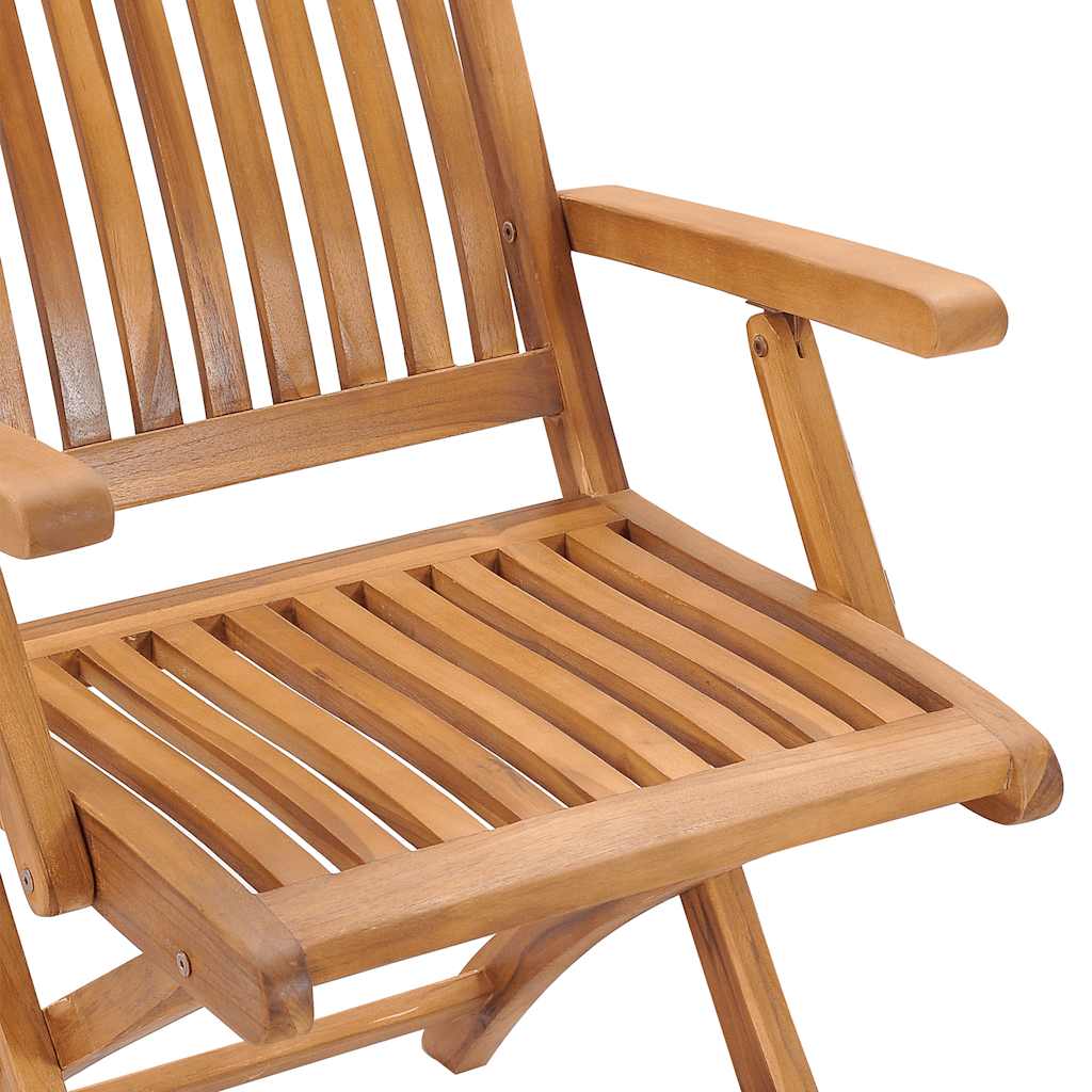 Tuinstoelen 6 st inklapbaar met kussens massief teakhout is nu te koop bij PeponiXL, paradijselijk wonen!