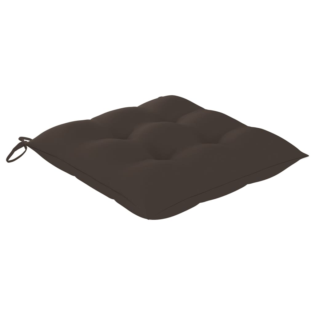 Tuinstoelen 8 st inklapbaar met kussens massief teakhout is nu te koop bij PeponiXL, paradijselijk wonen!