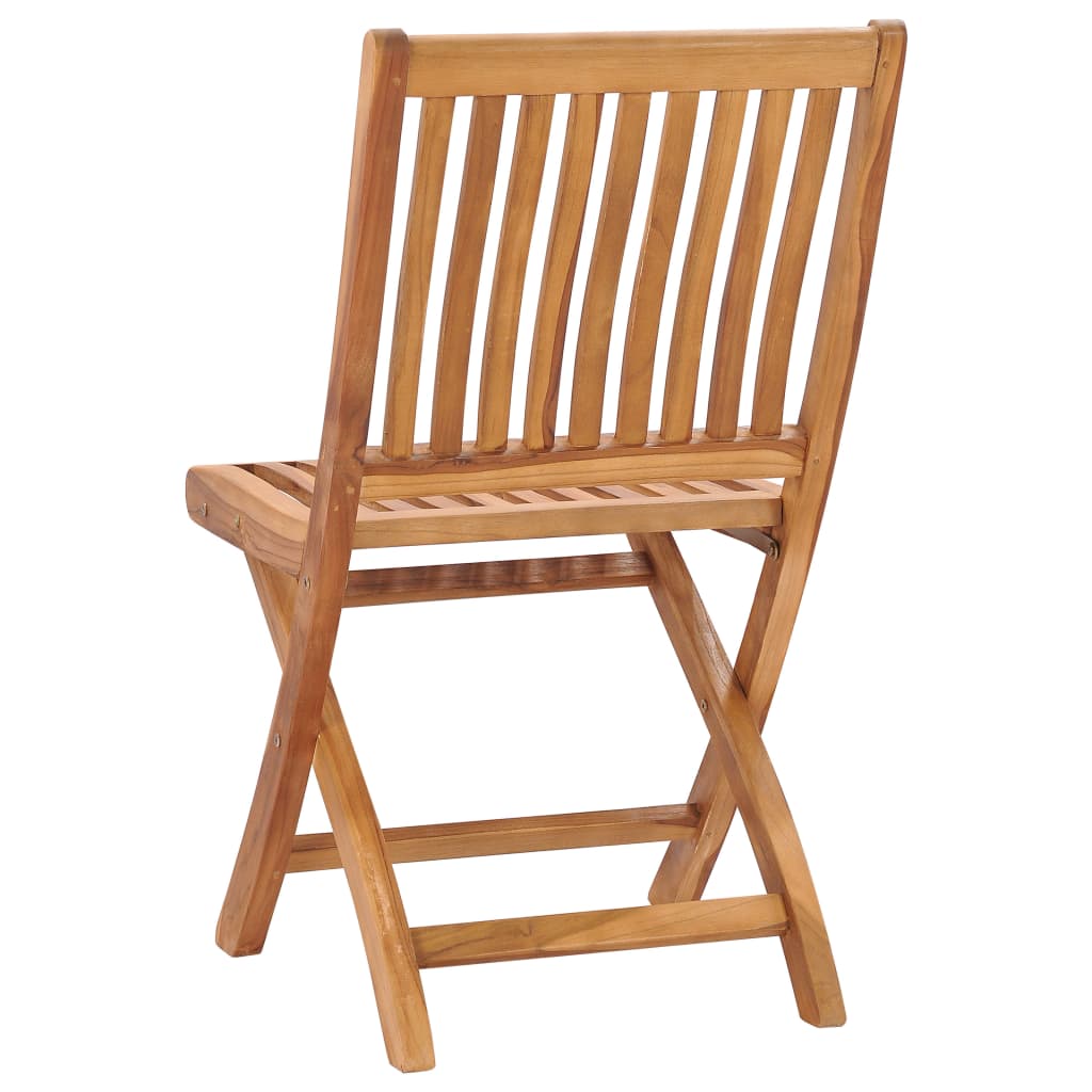 Tuinstoelen 8 st inklapbaar massief teakhout is nu te koop bij PeponiXL, paradijselijk wonen!