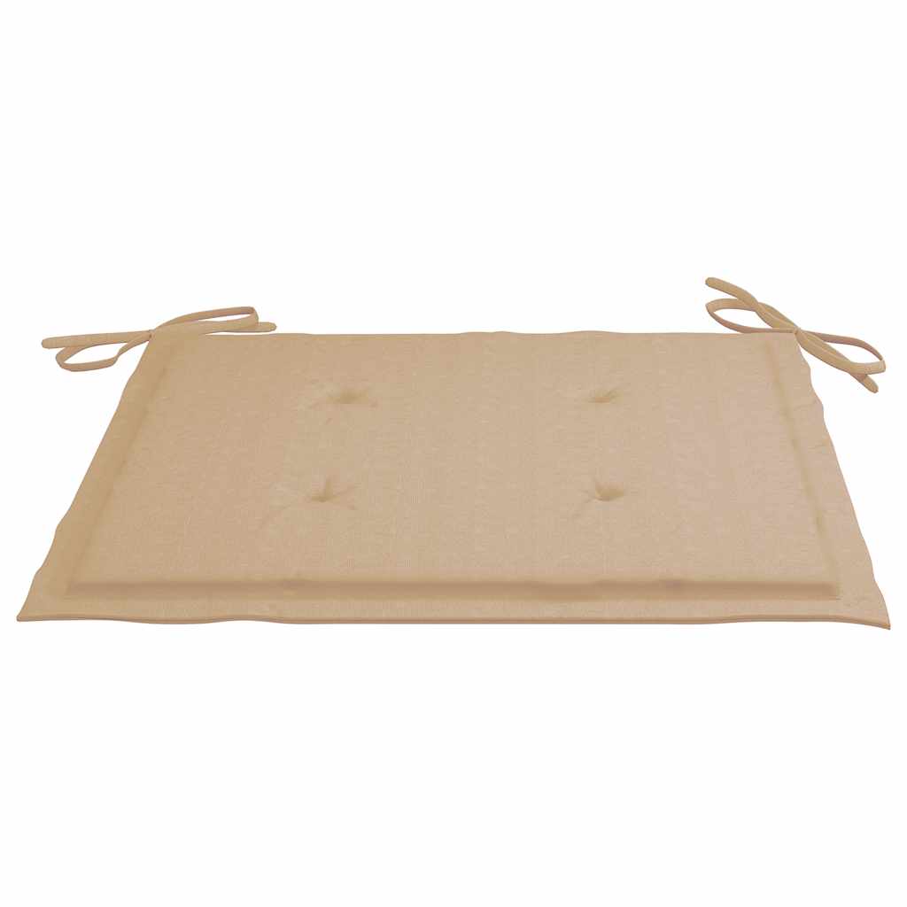 Tuinstoelen 8 st met beige kussens massief teakhout is nu te koop bij PeponiXL, paradijselijk wonen!