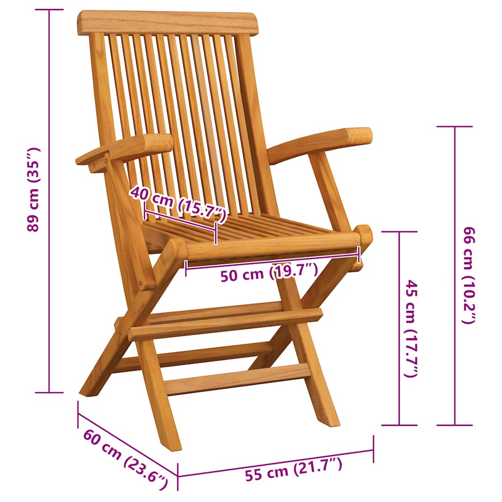 Tuinstoelen 8 st met rode kussens massief teakhout is nu te koop bij PeponiXL, paradijselijk wonen!