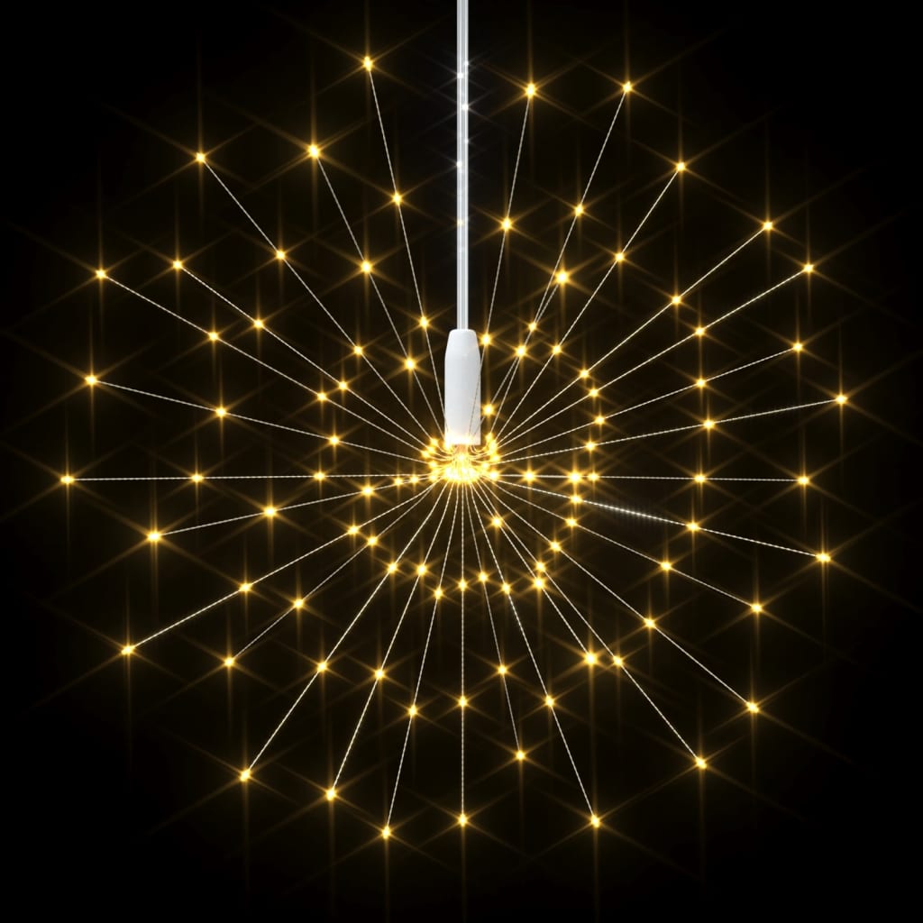 Kerstverlichting vuurwerk 10 st 1400 LED's buiten 20 cm warmwit is nu te koop bij PeponiXL, paradijselijk wonen!