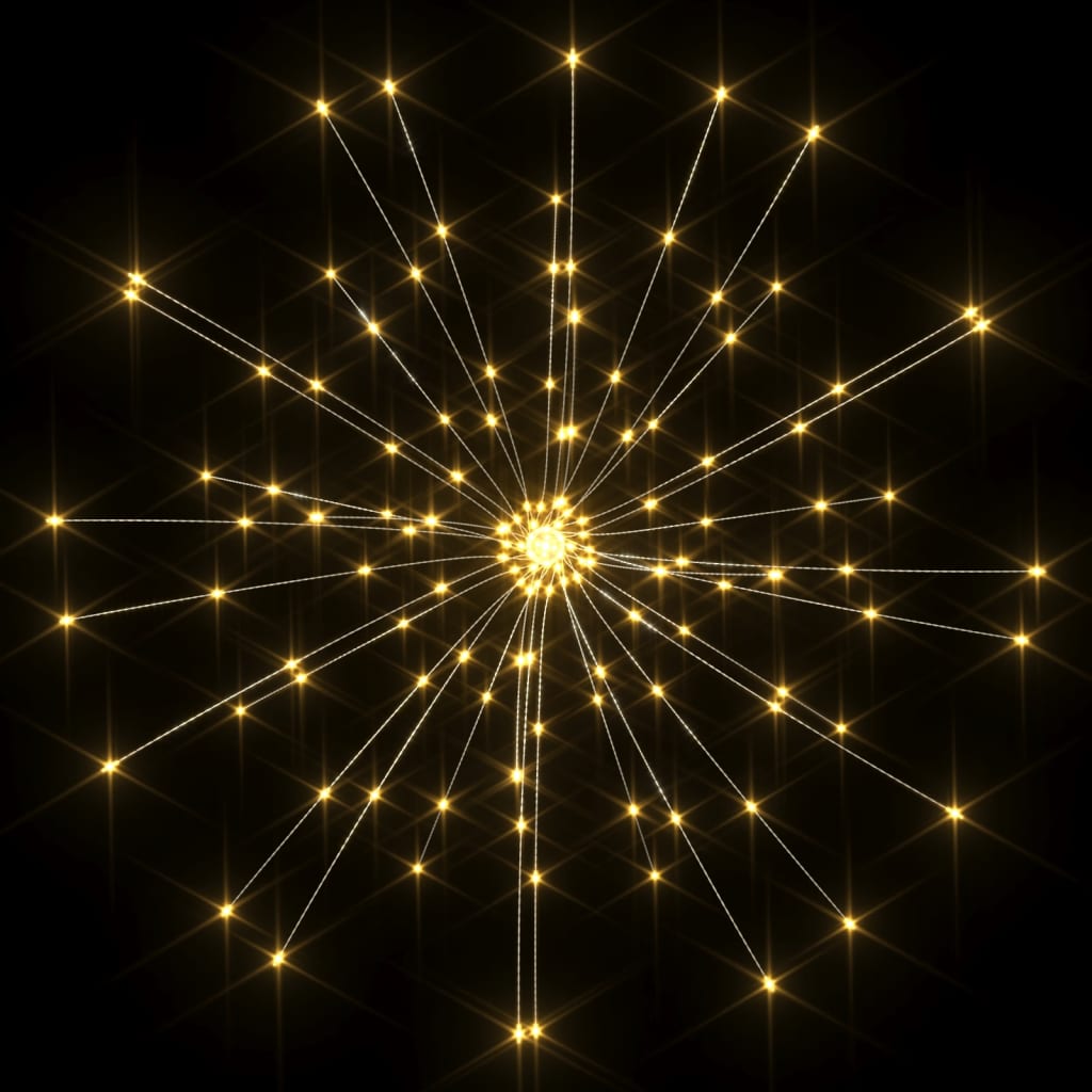 Kerstverlichting vuurwerk 10 st 1400 LED's buiten 20 cm warmwit is nu te koop bij PeponiXL, paradijselijk wonen!