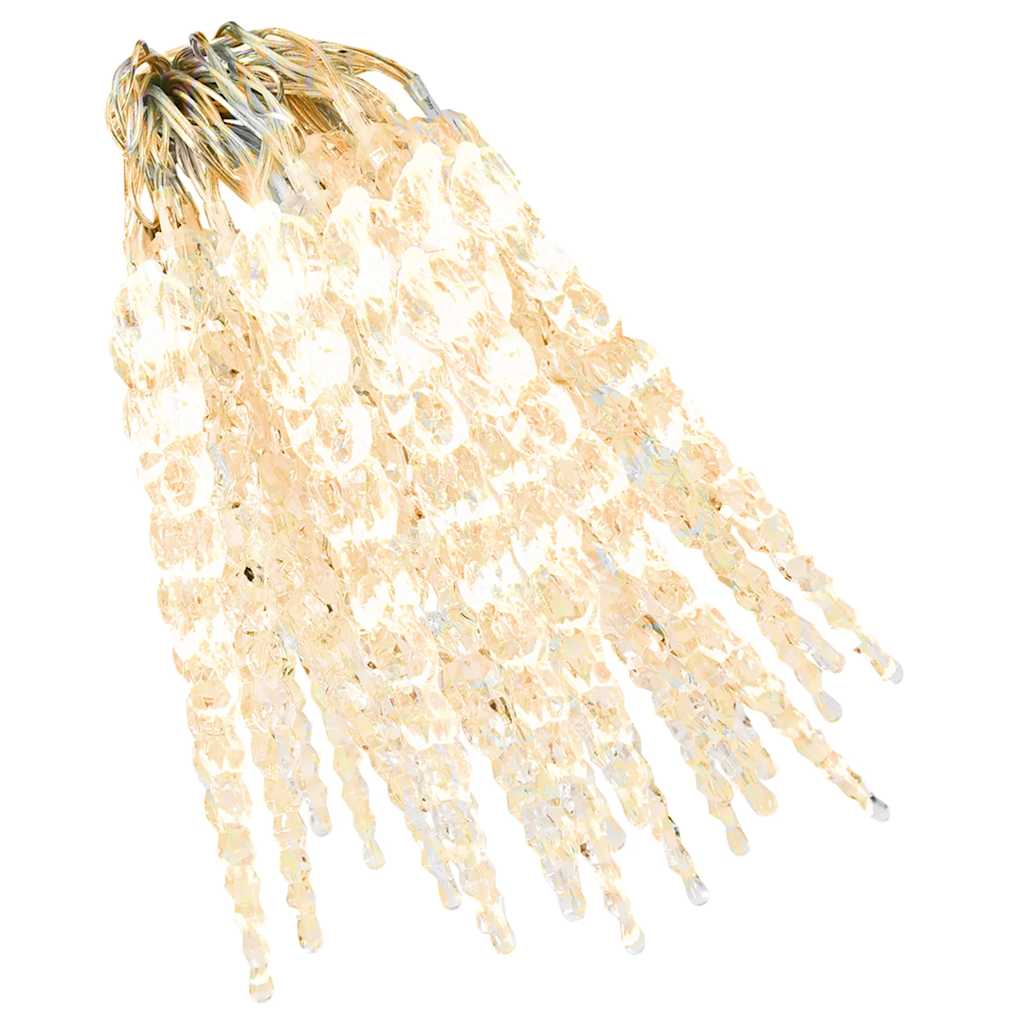 Kerstverlichting ijspegel met 40 LED's acryl warmwit is nu te koop bij PeponiXL, paradijselijk wonen!