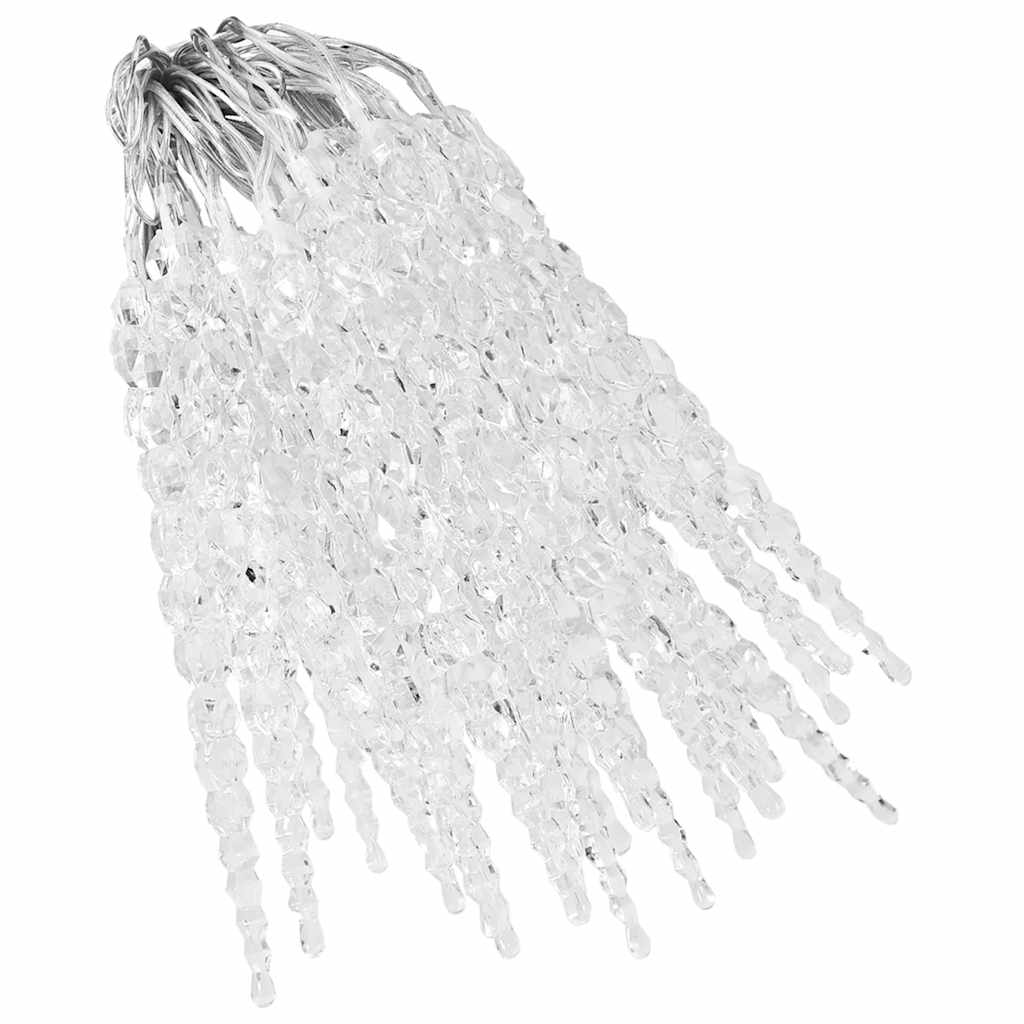 Kerstverlichting ijspegel met 40 LED's acryl warmwit is nu te koop bij PeponiXL, paradijselijk wonen!