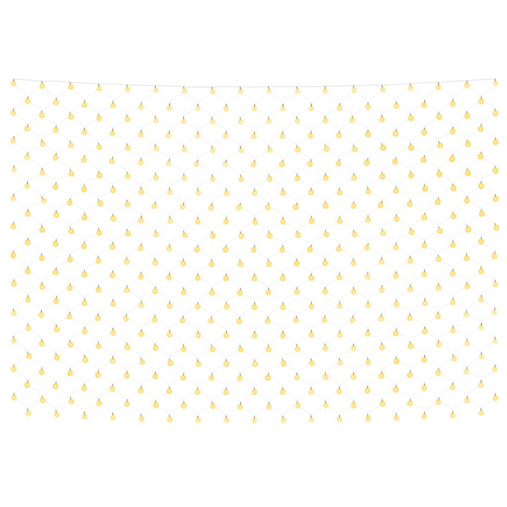 Kerstnetverlichting 544 LED's binnen en buiten 4x4 m warmwit is nu te koop bij PeponiXL, paradijselijk wonen!