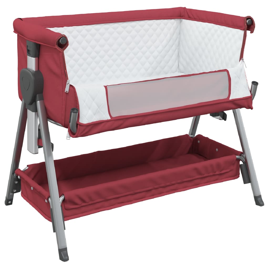 Babybox met matras linnen rood is nu te koop bij PeponiXL, paradijselijk wonen!