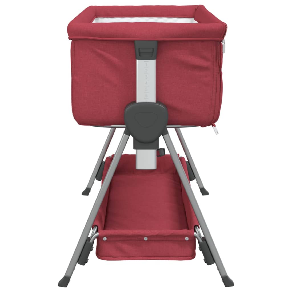 Babybox met matras linnen rood is nu te koop bij PeponiXL, paradijselijk wonen!