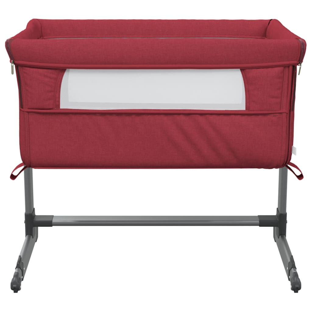 Babybox met matras linnen rood is nu te koop bij PeponiXL, paradijselijk wonen!