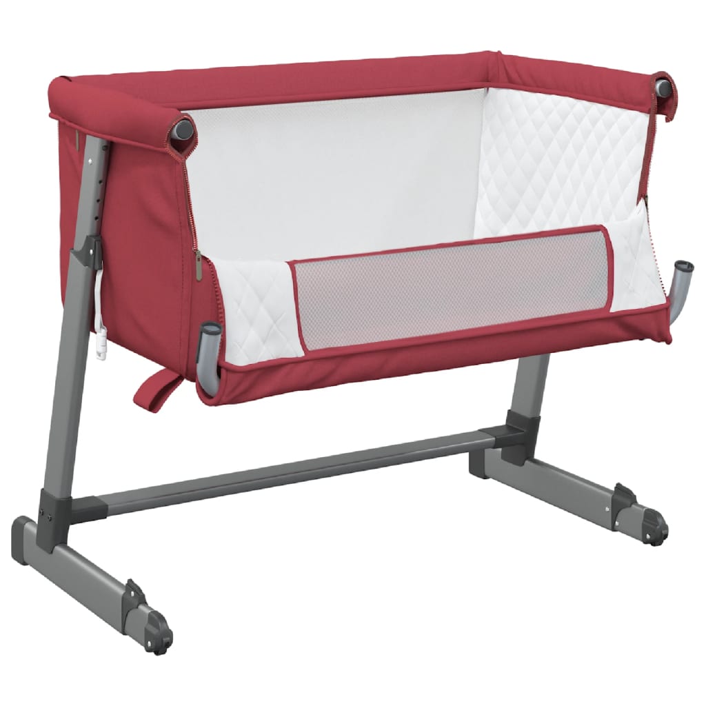 Babybox met matras linnen rood is nu te koop bij PeponiXL, paradijselijk wonen!