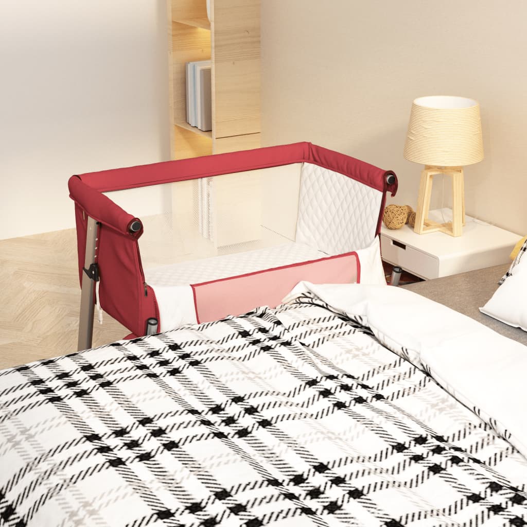 Babybox met matras linnen rood is nu te koop bij PeponiXL, paradijselijk wonen!