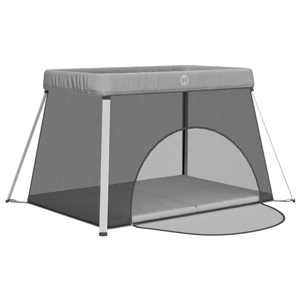 Babybox met matras linnen lichtgrijs is nu te koop bij PeponiXL, paradijselijk wonen!