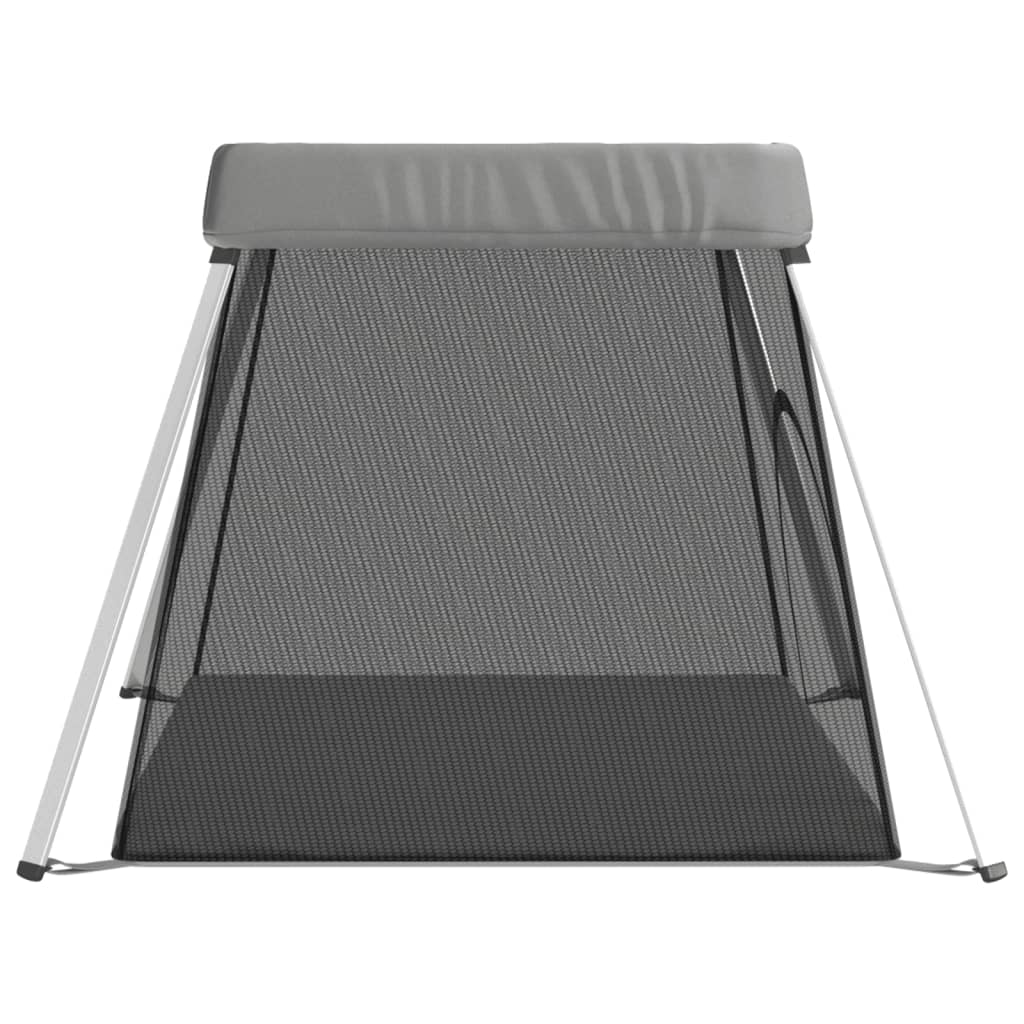 Babybox met matras linnen lichtgrijs is nu te koop bij PeponiXL, paradijselijk wonen!