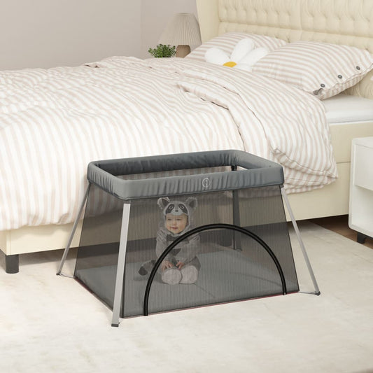 Babybox met matras linnen donkergrijs is nu te koop bij PeponiXL, paradijselijk wonen!