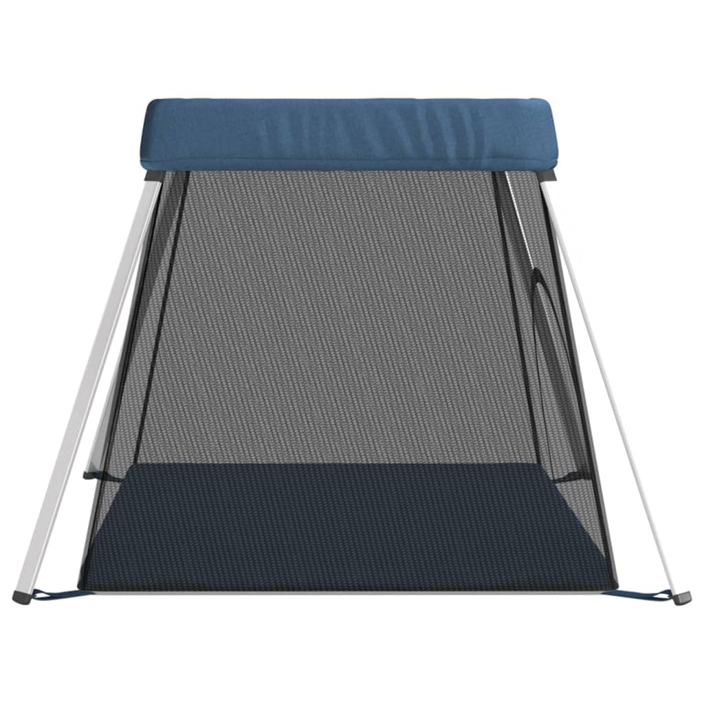 Babybox met matras linnen marineblauw is nu te koop bij PeponiXL, paradijselijk wonen!
