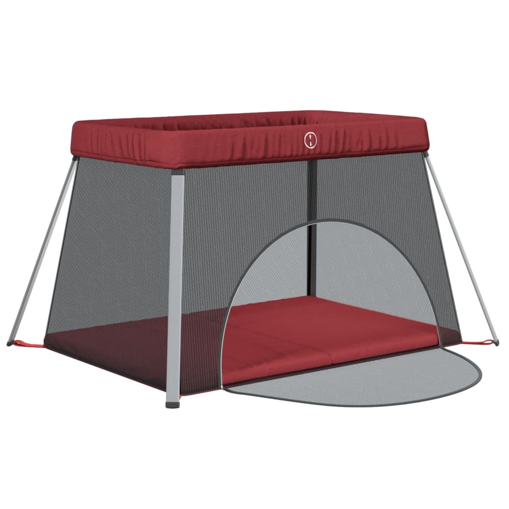 Babybox met matras linnen rood is nu te koop bij PeponiXL, paradijselijk wonen!