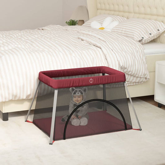 Babybox met matras linnen rood is nu te koop bij PeponiXL, paradijselijk wonen!