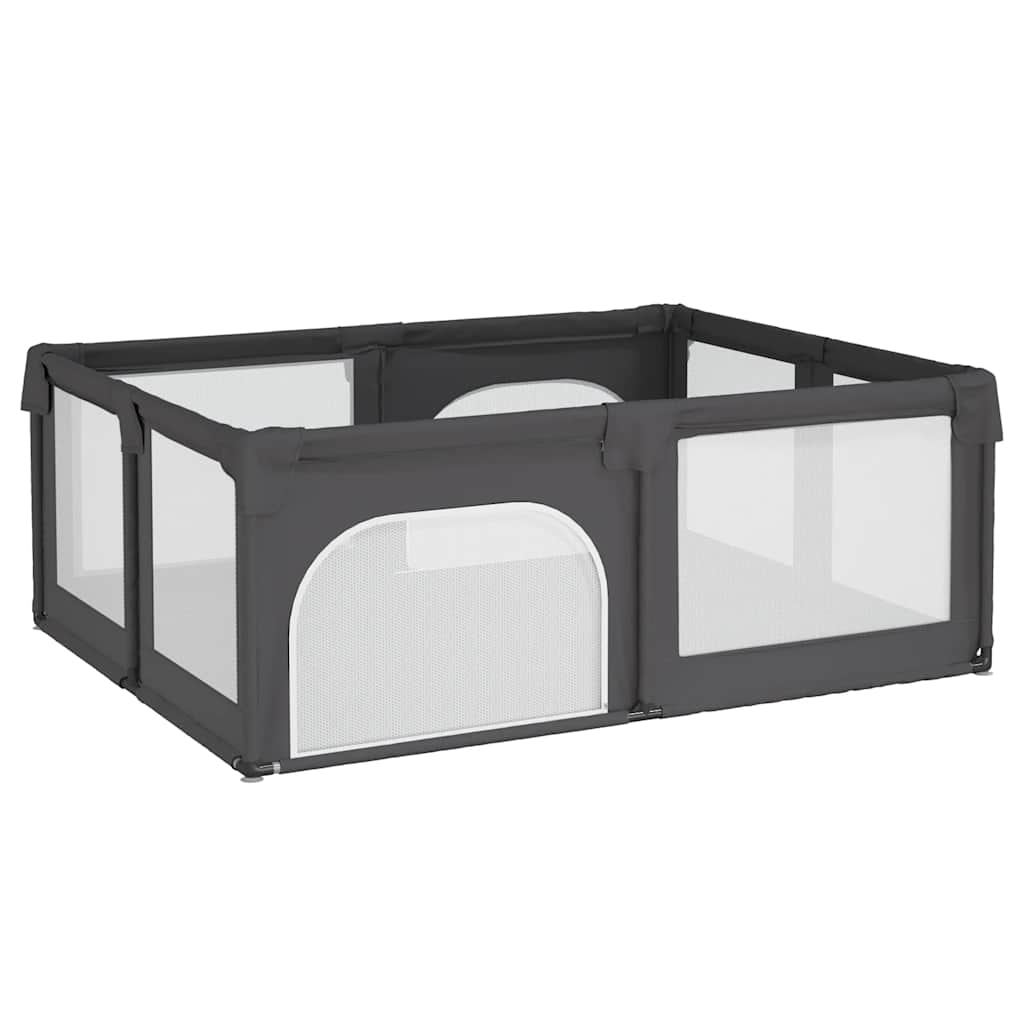 Babybox met 2 deuren oxford stof donkergrijs is nu te koop bij PeponiXL, paradijselijk wonen!
