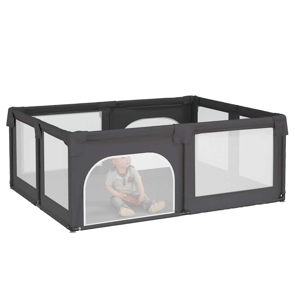 Babybox met 2 deuren oxford stof donkergrijs is nu te koop bij PeponiXL, paradijselijk wonen!