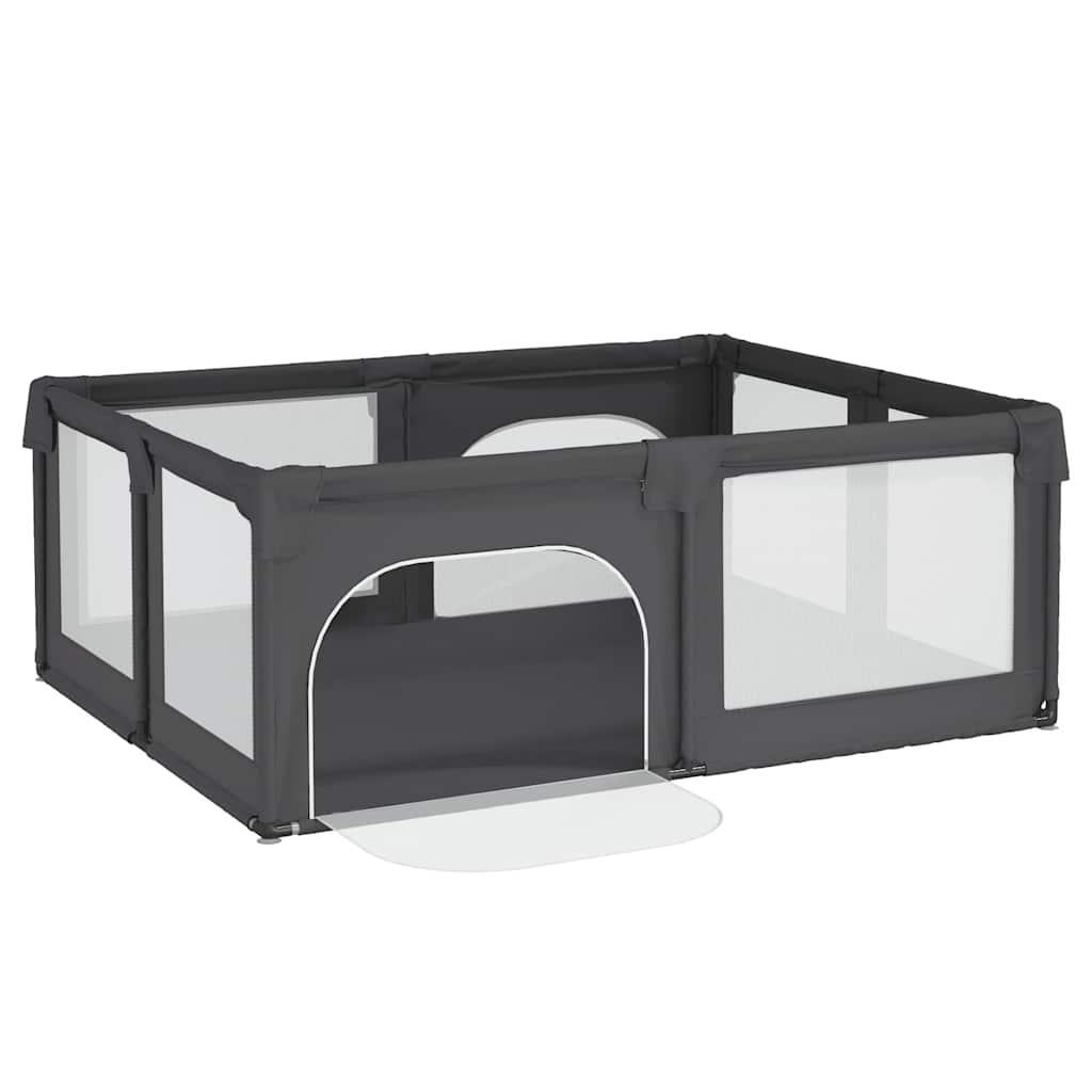 Babybox met 2 deuren oxford stof donkergrijs is nu te koop bij PeponiXL, paradijselijk wonen!